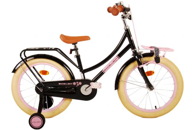 Volare Excellent 18-Zoll-Kinderfahrrad mit Handbremse und RÃ¼cktrittbremse