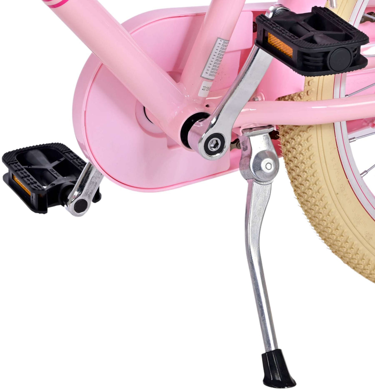 Volare Excellent Kinderfahrrad - Mädchen - 20 Zoll - Rosa - Zwei Handbremsen