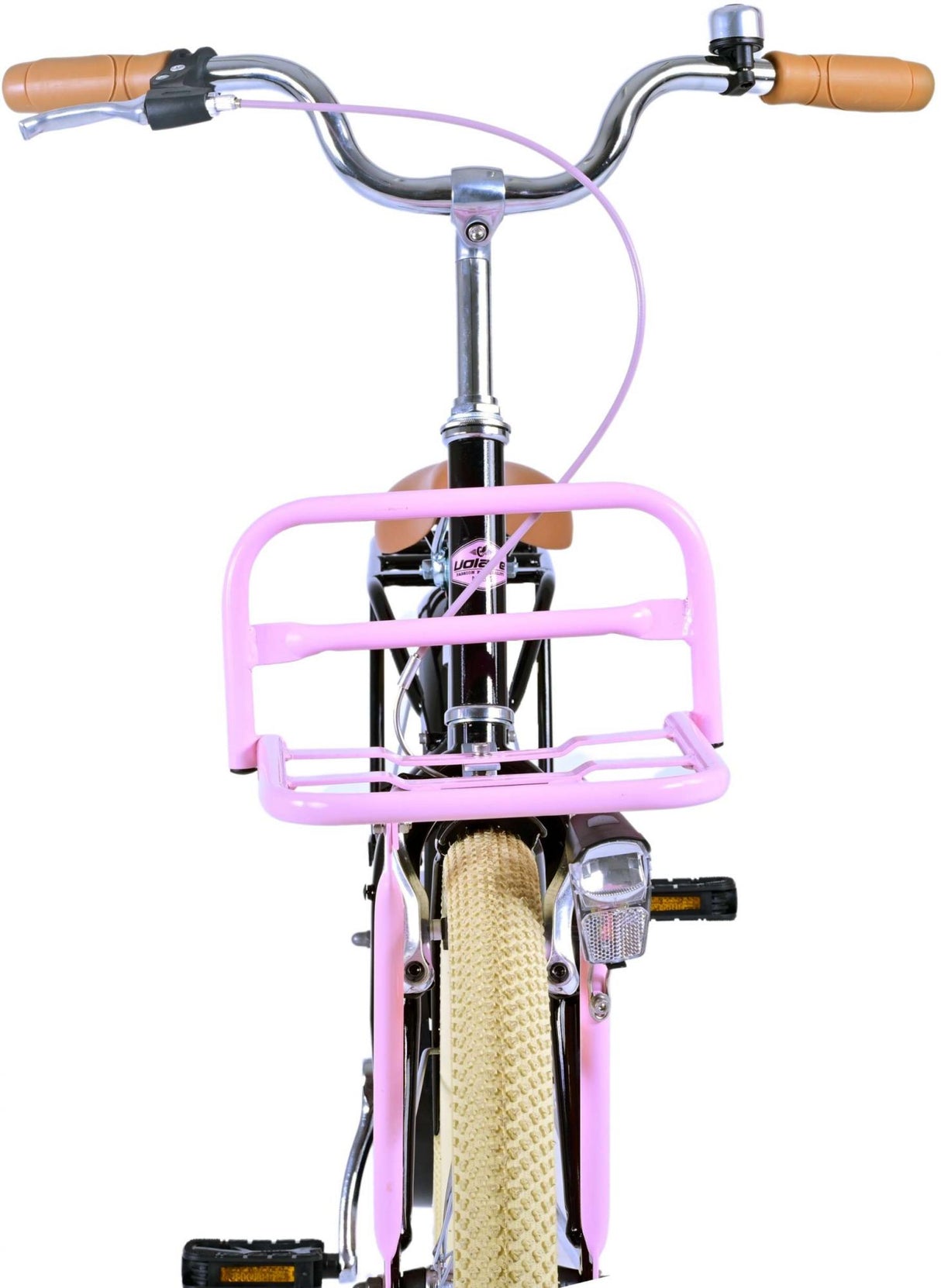 Volare Excellent Kinderfahrrad - Mädchen - 20 Zoll - Schwarz
