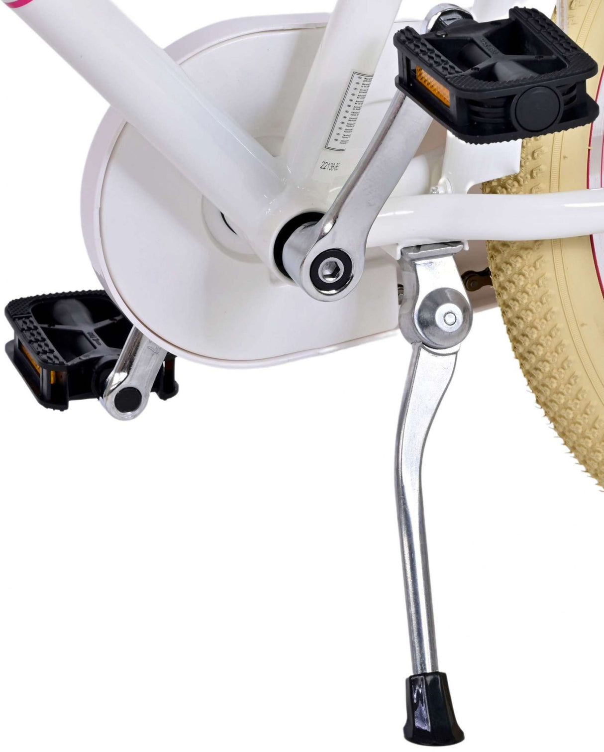 Volare Excellent Kinderfahrrad - Mädchen - 20 Zoll - Weiß