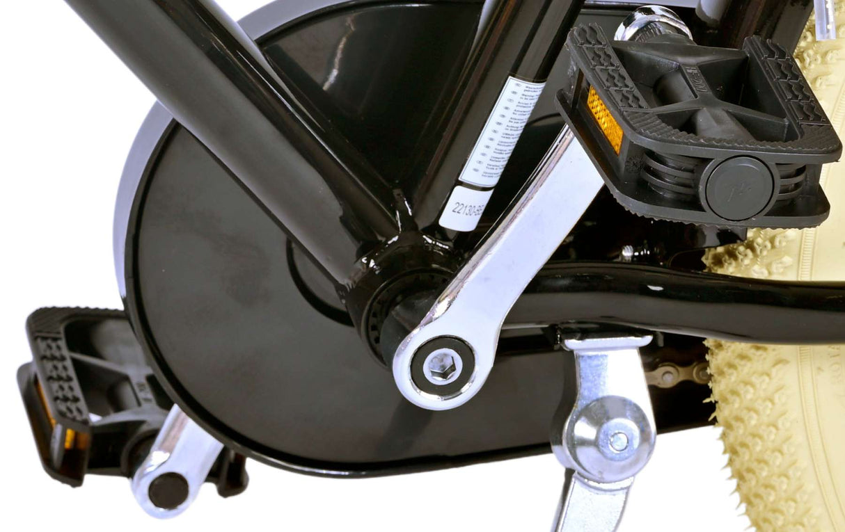 Volare Excellent Kinderfahrrad - Mädchen - 20 Zoll - Schwarz