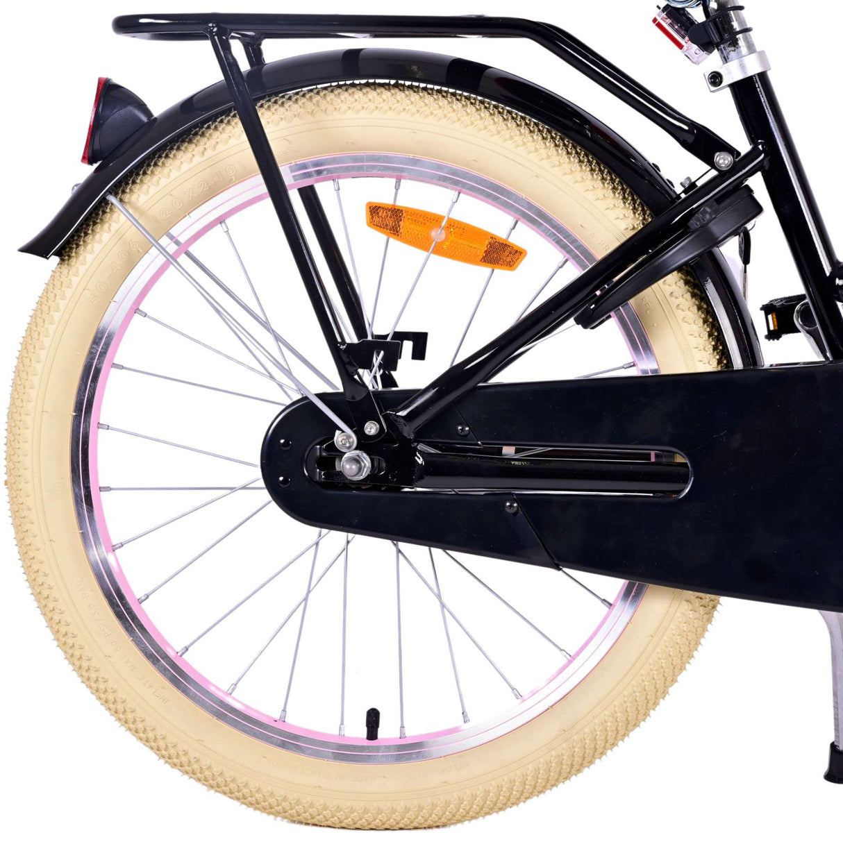 Volare Excellent Kinderfahrrad - Mädchen - 20 Zoll - Schwarz