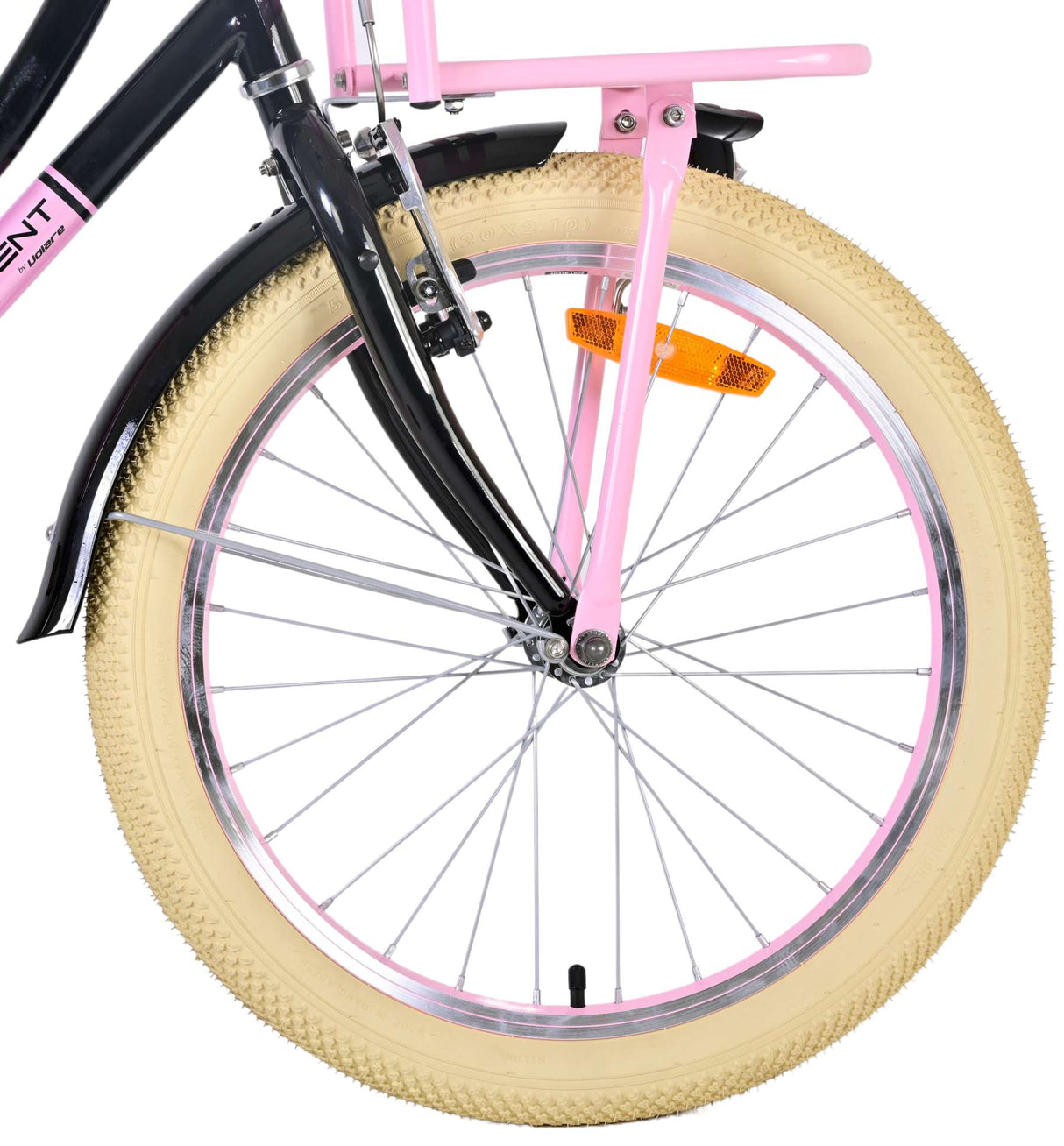 Volare Excellent Kinderfahrrad - Mädchen - 20 Zoll - Schwarz