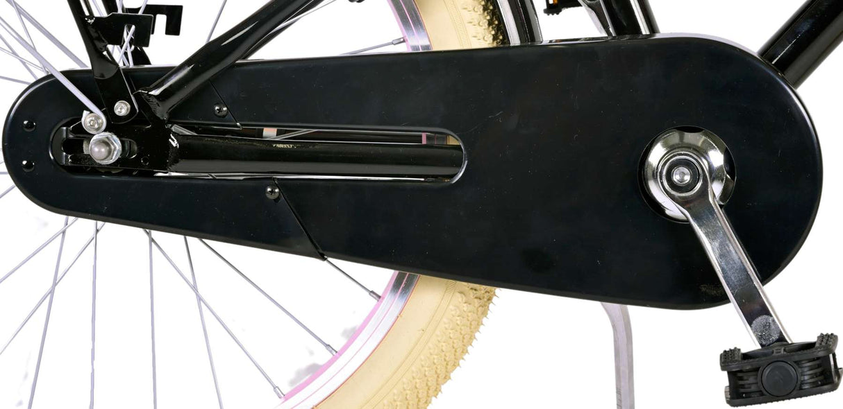 Volare Excellent Kinderfahrrad - Mädchen - 20 Zoll - Schwarz