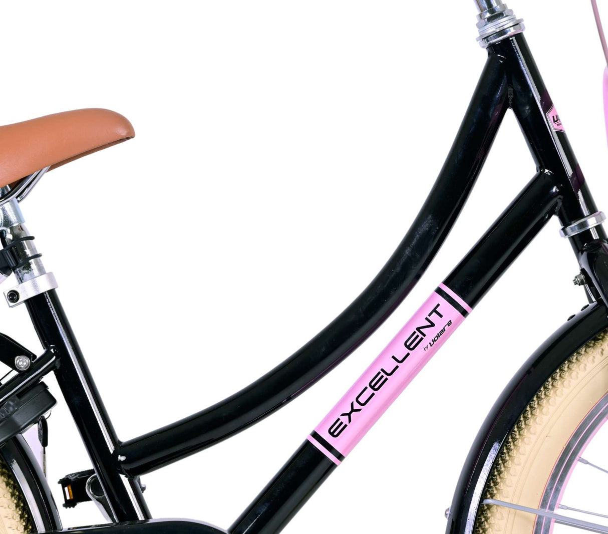 Volare Excellent Kinderfahrrad - Mädchen - 20 Zoll - Schwarz