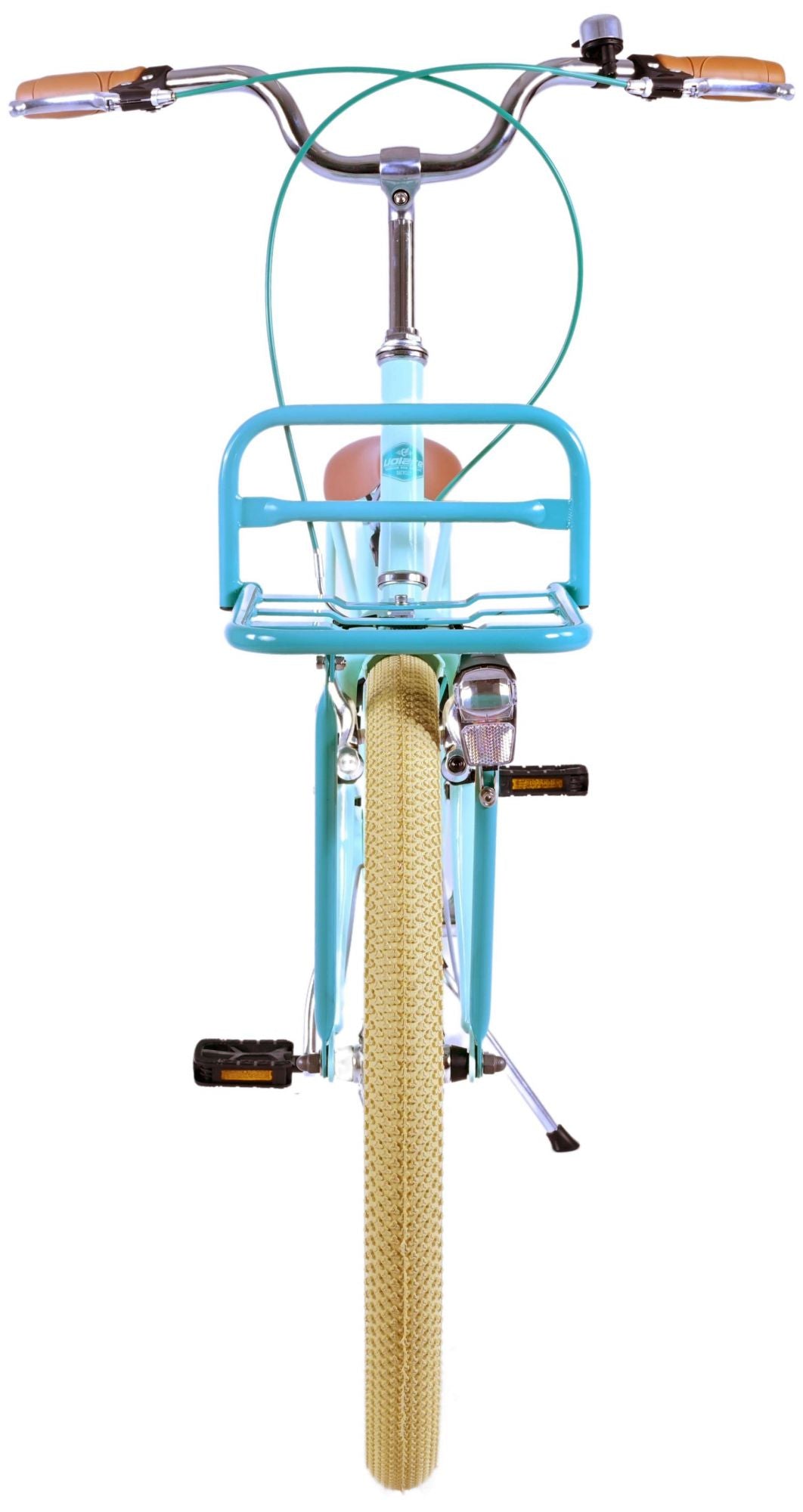 Volare Excellent Kinderfahrrad - Mädchen - 24 Zoll - Grün - Zwei Handbremsen