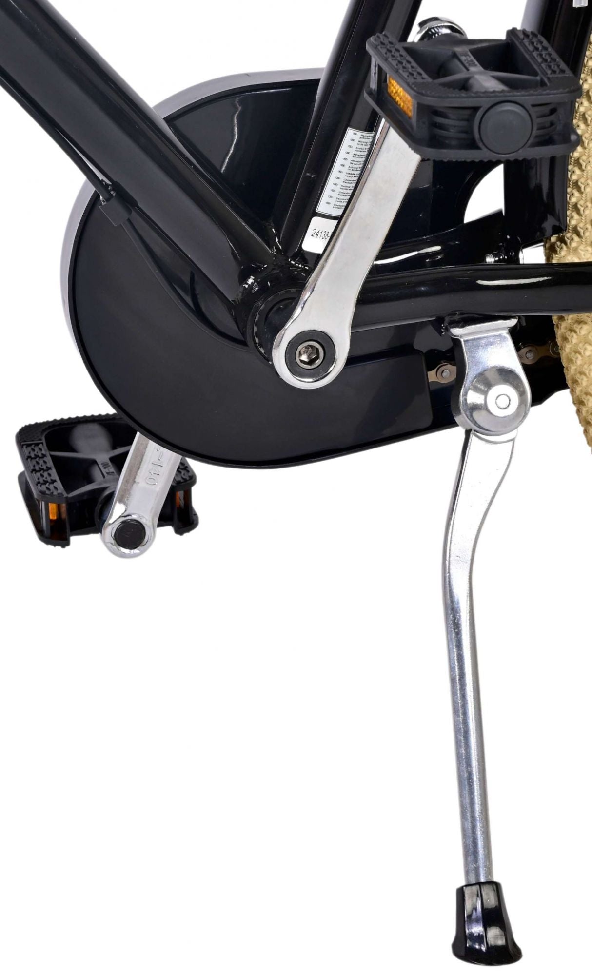 Volare Excellent Kinderfahrrad - Mädchen - 24 Zoll - Schwarz - 3 Gänge