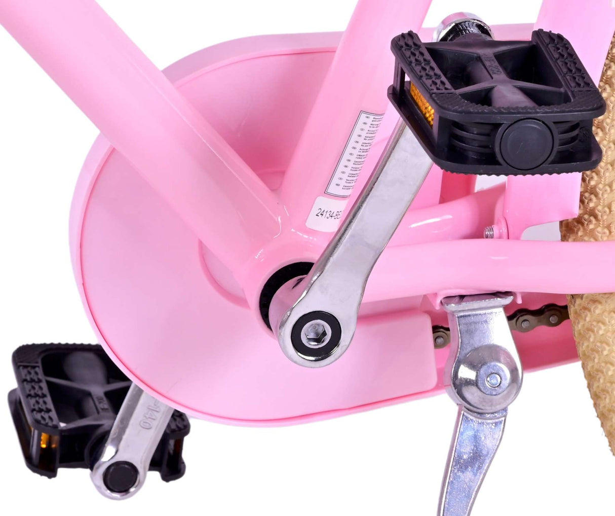Volare Excellent Kinderfahrrad - Mädchen - 24 Zoll - Rosa