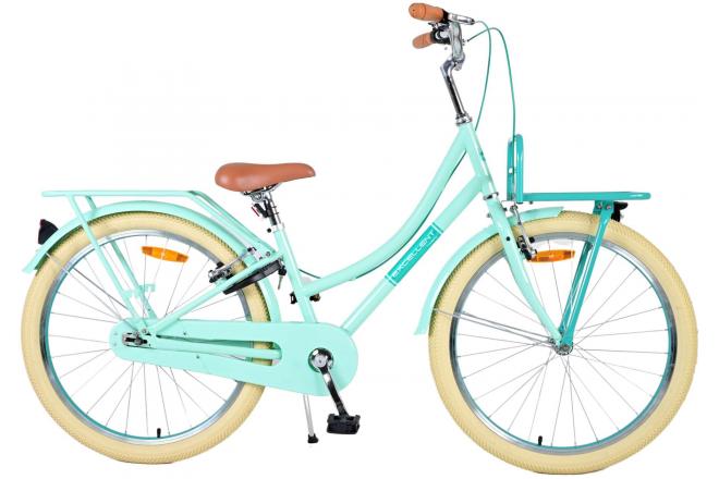 Volare Excellent Kinderfahrrad - Mädchen - 24 Zoll - Grün - Zwei Handbremsen