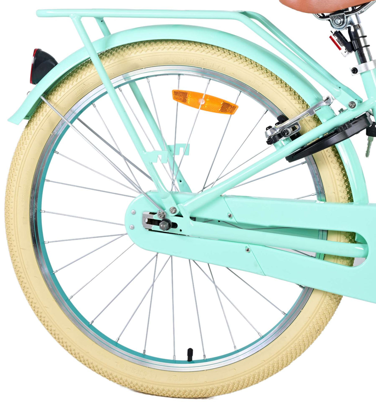 Volare Excellent Kinderfahrrad - Mädchen - 24 Zoll - Grün - Zwei Handbremsen