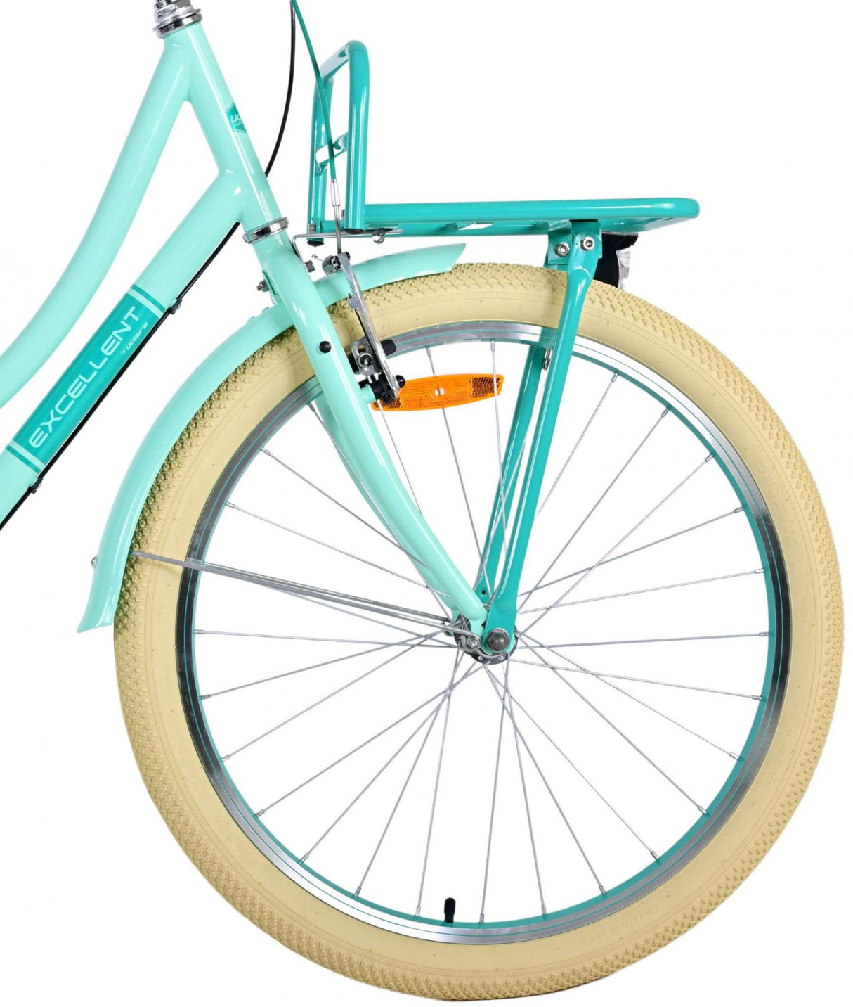 Volare Excellent Kinderfahrrad - Mädchen - 24 Zoll - Grün - 3 Gänge