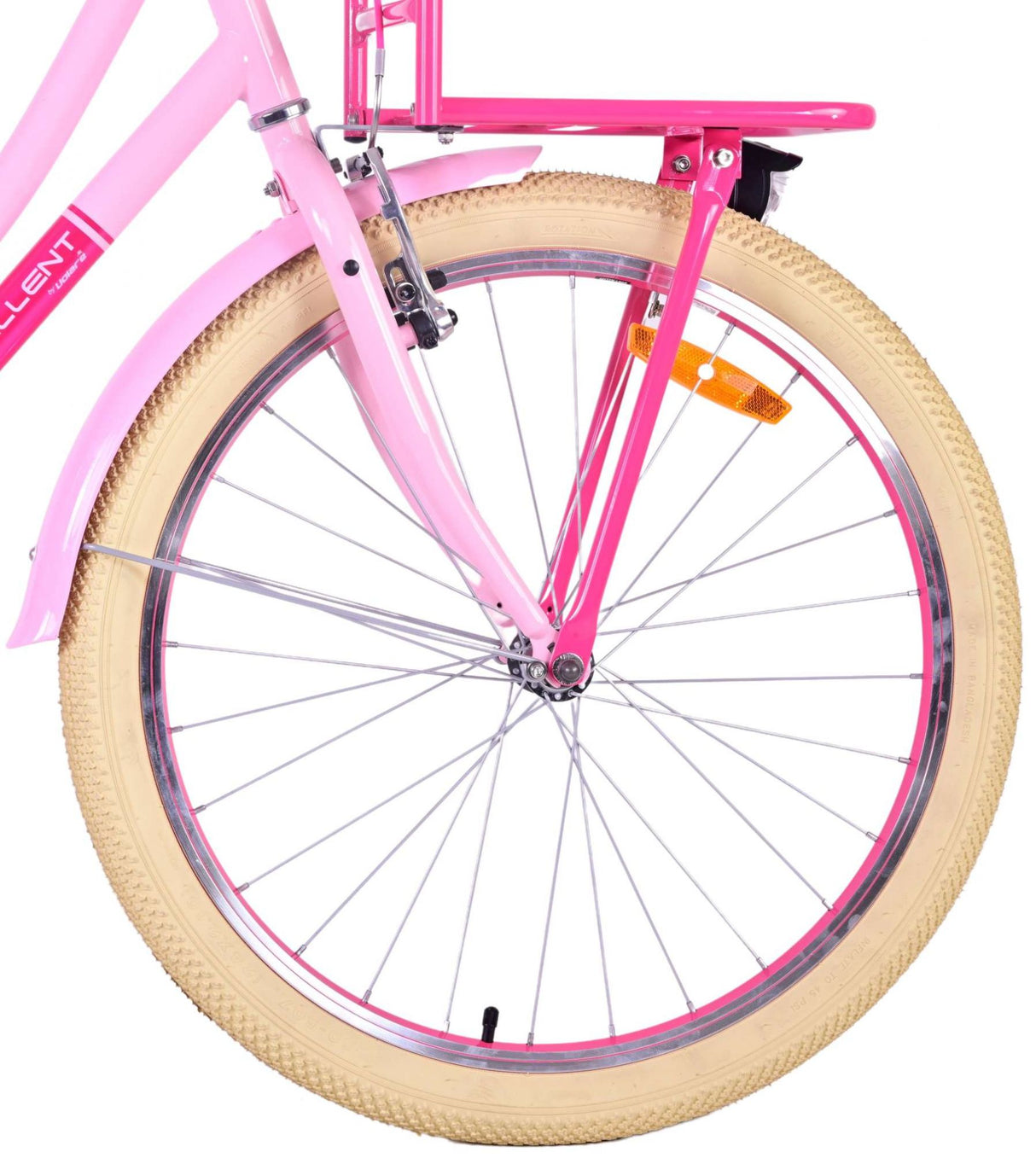 Volare Excellent Kinderfahrrad - Mädchen - 24 Zoll - Rosa