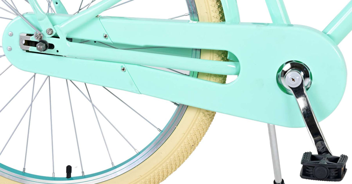 Volare Excellent Kinderfahrrad - Mädchen - 24 Zoll - Grün - Zwei Handbremsen