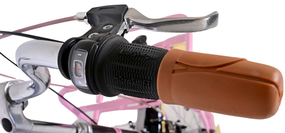 Volare Excellent Kinderfahrrad - Mädchen - 24 Zoll - Schwarz - 3 Gänge