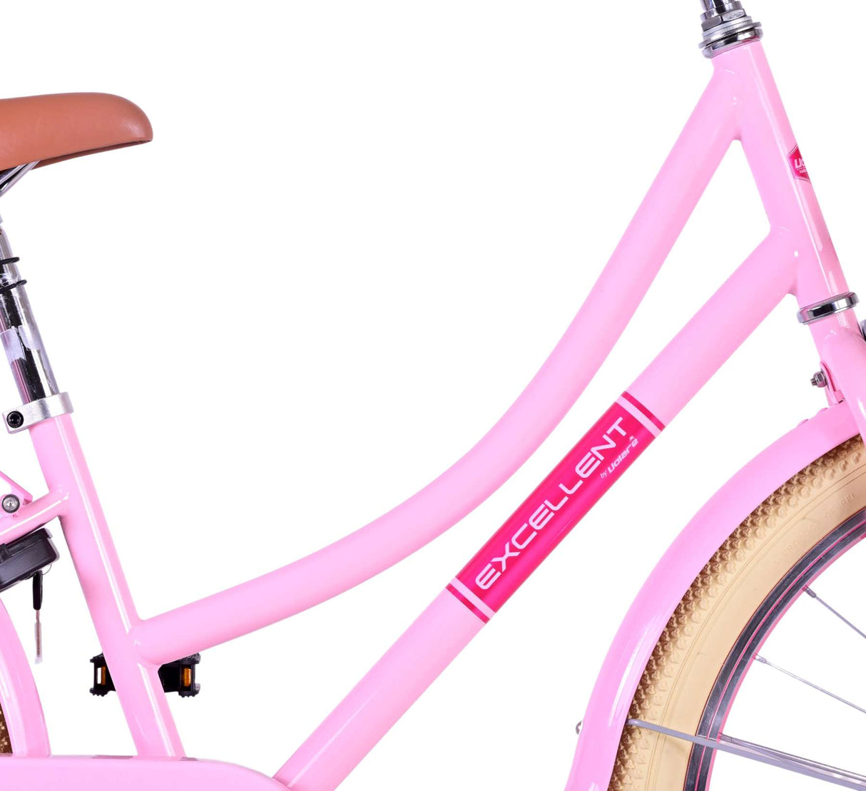Volare Excellent Kinderfahrrad - Mädchen - 24 Zoll - Rosa