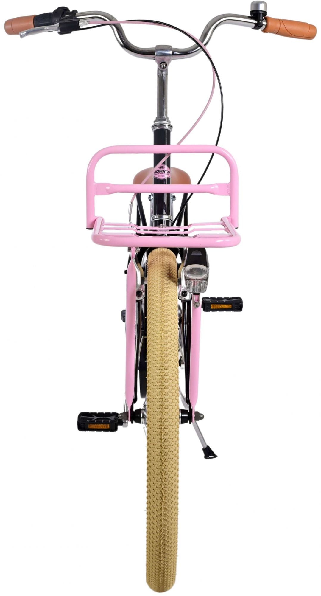 Volare Excellent Kinderfahrrad - Mädchen - 24 Zoll - Schwarz - 3 Gänge