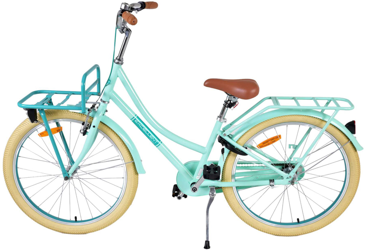 Volare Excellent Kinderfahrrad - Mädchen - 24 Zoll - Grün