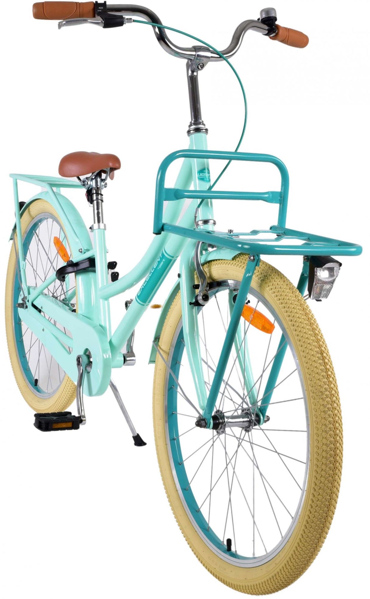 Volare Excellent Kinderfahrrad - Mädchen - 24 Zoll - Grün