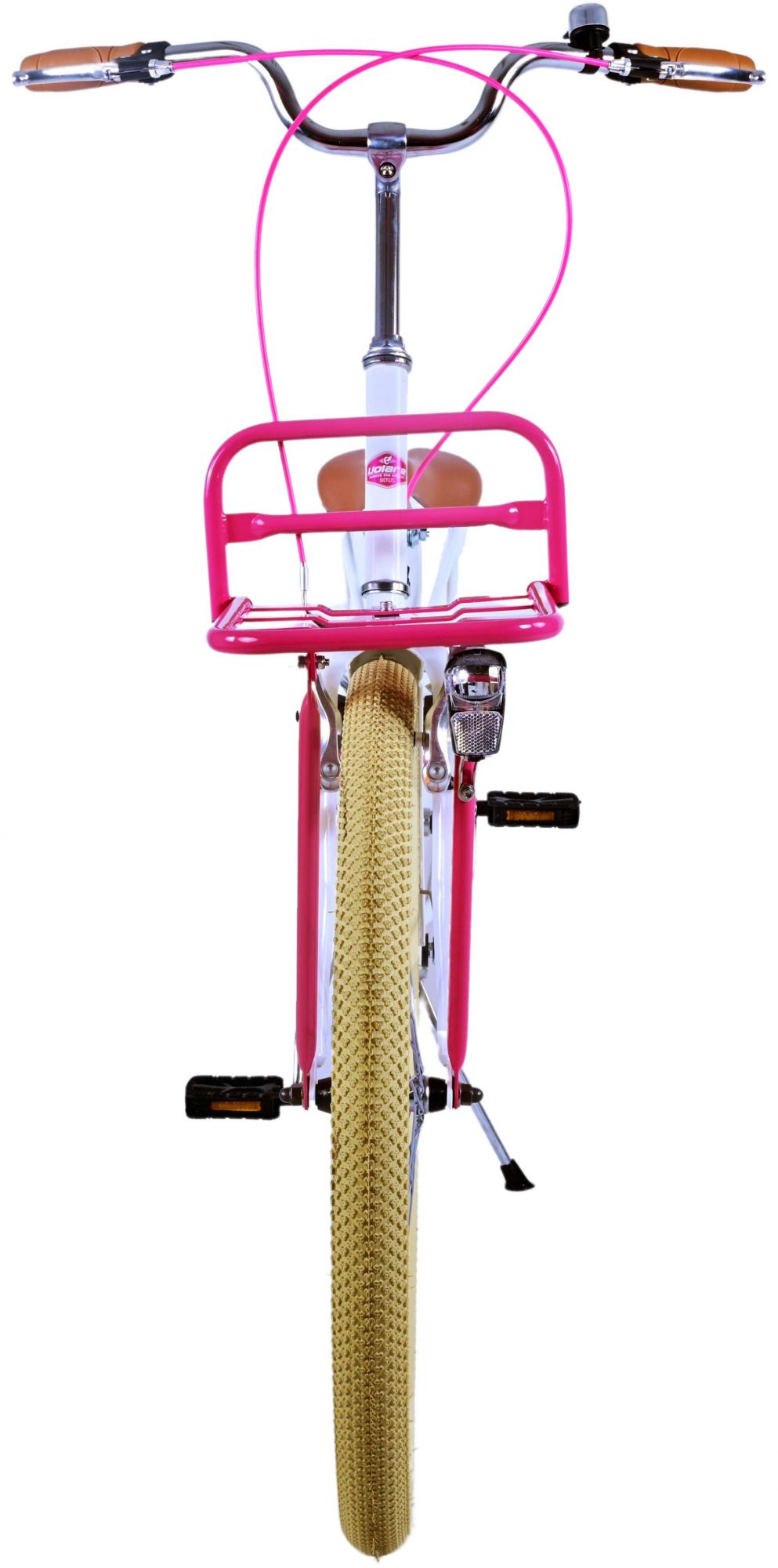 Volare Excellent Kinderfahrrad - Mädchen - 26 Zoll - Weiß - Zweihandbremsen