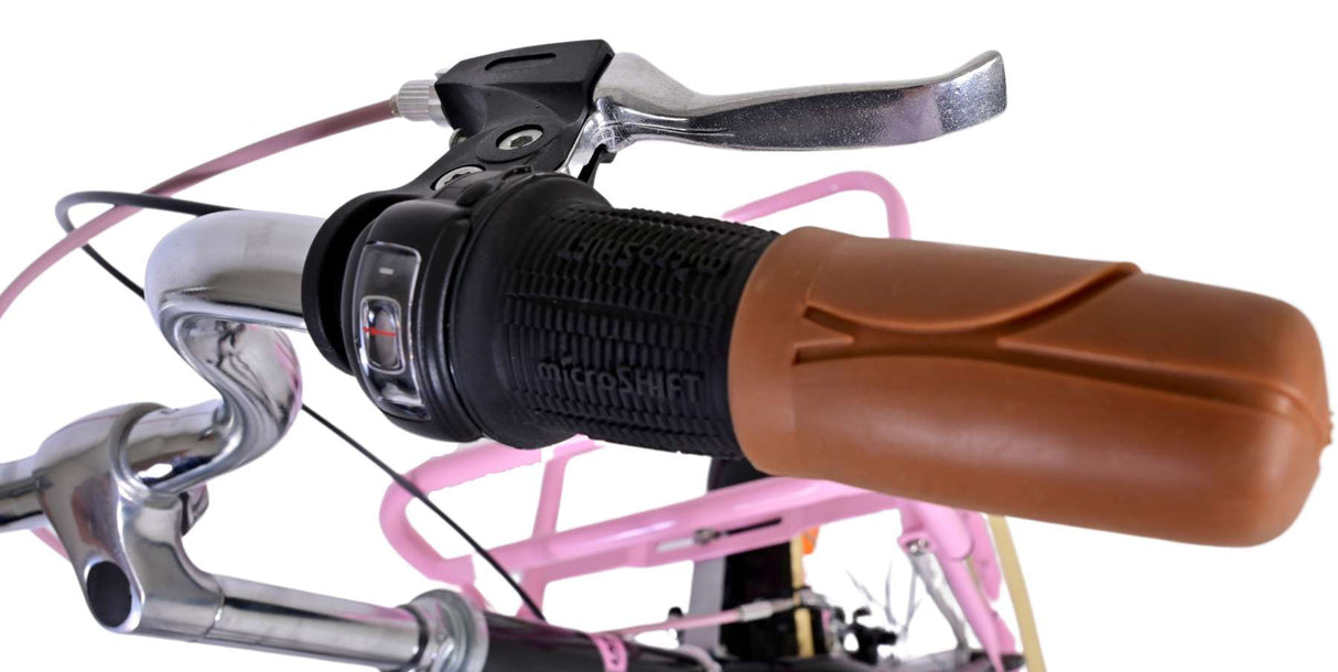 Volare Excellent Kinderfahrrad - Mädchen - 26 Zoll - Schwarz - Shimano Nexus 3 Gänge
