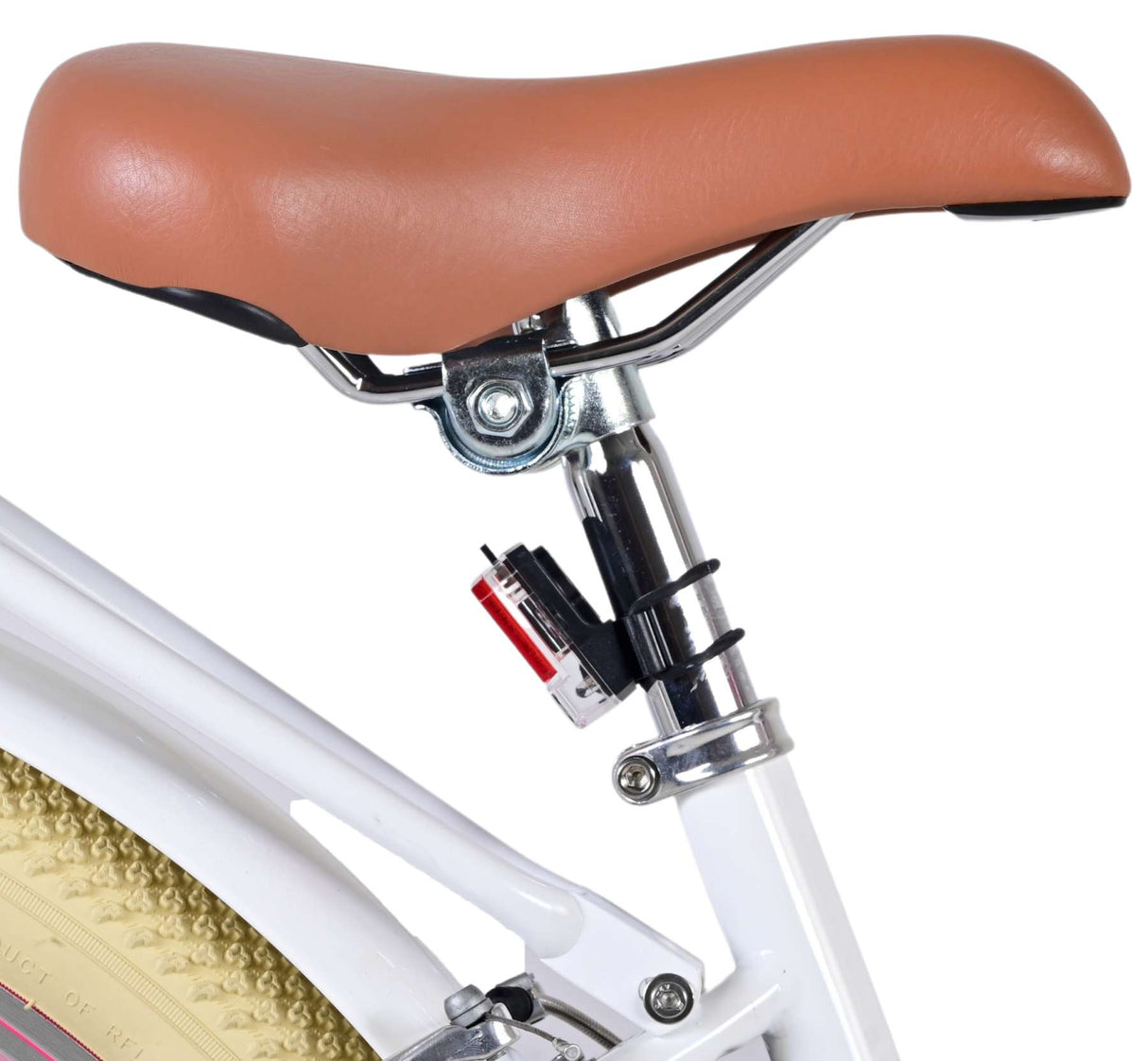 Volare Excellent Kinderfahrrad - Mädchen - 26 Zoll - Weiß - Zweihandbremsen