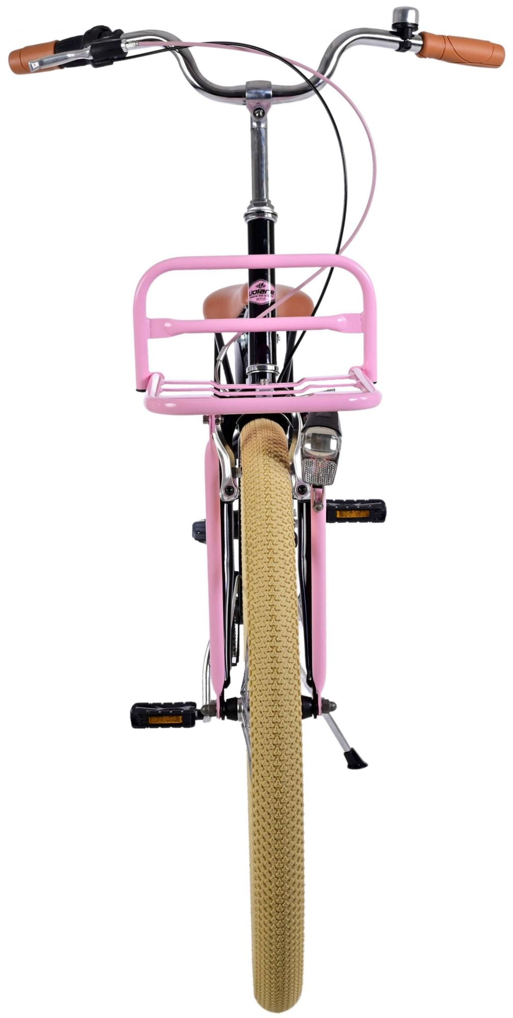 Volare Excellent Kinderfahrrad - Mädchen - 26 Zoll - Schwarz - Shimano Nexus 3 Gänge