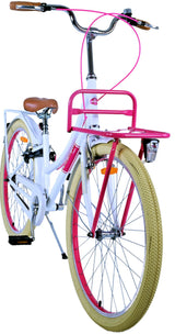 Volare Excellent Kinderfahrrad - Mädchen - 26 Zoll - Weiß - Zweihandbremsen