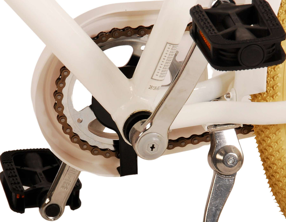 Volare Excellent Kinderfahrrad - Mädchen - 26 Zoll - Weiß