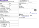 Produktdatenblatt