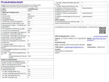 Produktdatenblatt