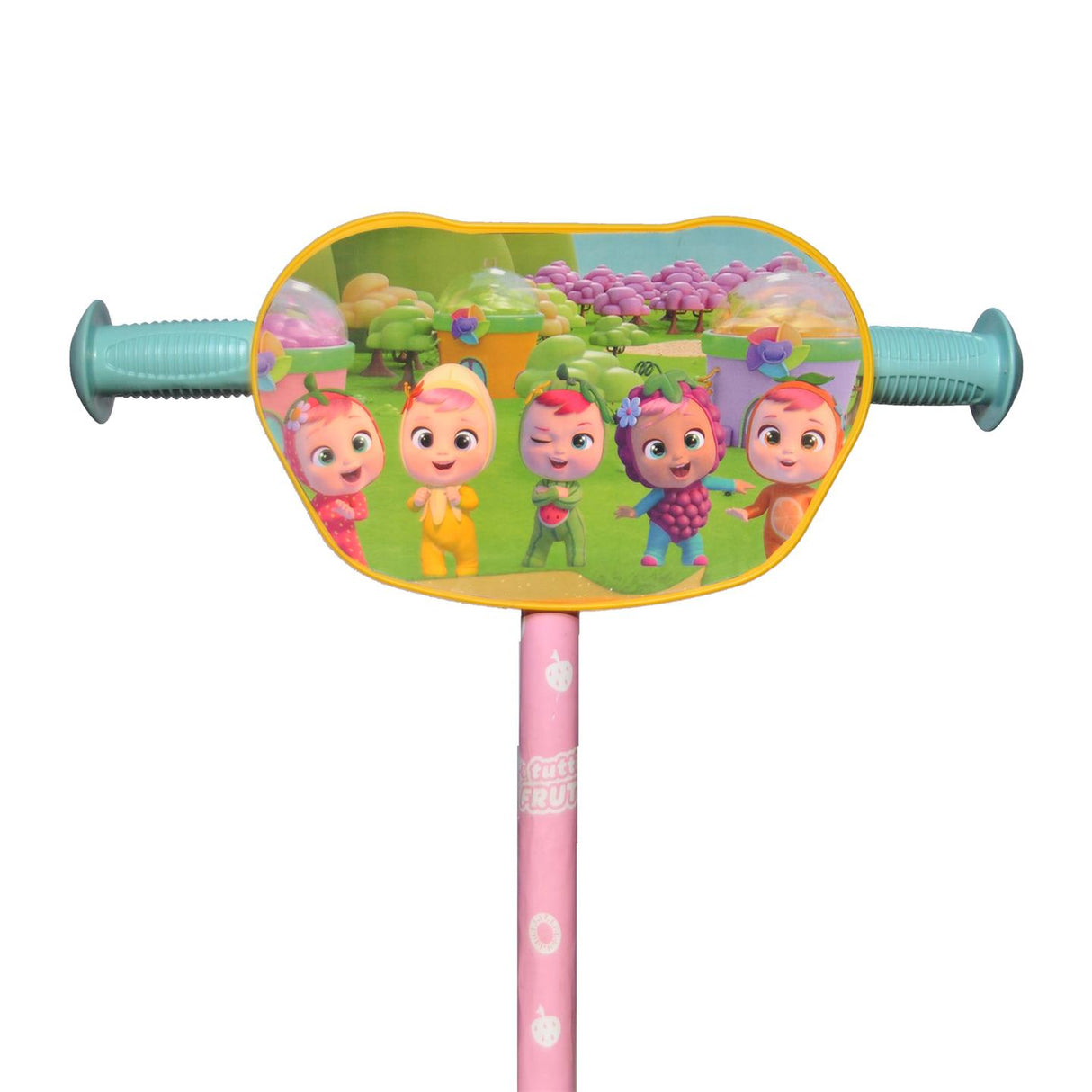 Cry Babies Roller/Scooter für Kinder in Gelb/Rosa - Ideal für Kinder von 2-6 Jahren!