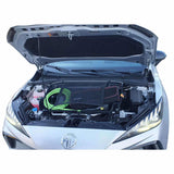 Nachrüstbarer Frunk für MG4 Electric inkl. Gepäcknetz – Kofferraum-Erweiterung vorne | zusätzlicher Stauraum im Motorraum | einfache Montage