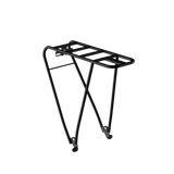 Urtopia Carbon One Gepäckträger freigestellt – aerodynamisches V-Design, Aluminium, ideal für Packtaschen