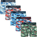 GIANVAGLIA 5er-Pack Boxershorts Profilansicht aller Farben