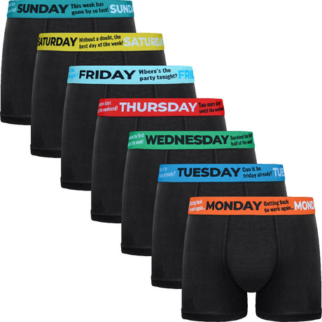 GAINVAGLIA Boxershorts mit allen Motiven aufgereiht