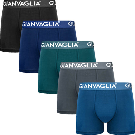 Alle Farben der GIANVAGLIA Boxershorts in Dunkeltönen
