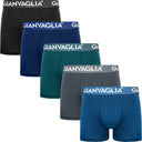 Alle Farben der GIANVAGLIA Boxershorts in Dunkeltönen