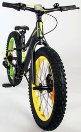 Volare Gradient Kinderfahrrad - Jungen - 20 Zoll - Schwarz Gelb Grün - 6-Gang - Prime Collection