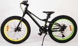 Volare Gradient Kinderfahrrad - Jungen - 20 Zoll - Schwarz Gelb Grün - 6-Gang - Prime Collection