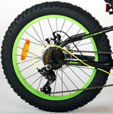 Volare Gradient Kinderfahrrad - Jungen - 20 Zoll - Schwarz Gelb Grün - 6-Gang - Prime Collection
