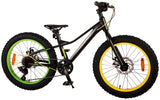 Volare Gradient Kinderfahrrad - Jungen - 20 Zoll - Schwarz Gelb Grün - 6-Gang - Prime Collection