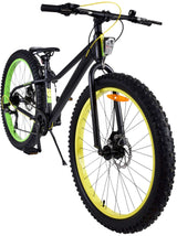 Volare Gradient Kinderfahrrad - Jungen - 26 Zoll - Schwarz Gelb Grün - 7-Gang - Prime Collection