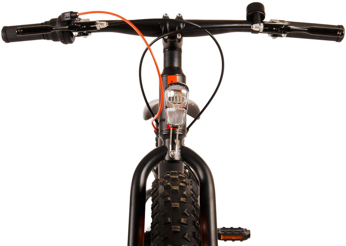 Volare Gradient Kinderfahrrad - Jungen - 26 Zoll - Schwarz Orange - 7-Gang - Prime Collection