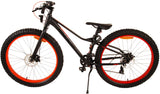 Volare Gradient Kinderfahrrad - Jungen - 26 Zoll - Schwarz Orange - 7-Gang - Prime Collection