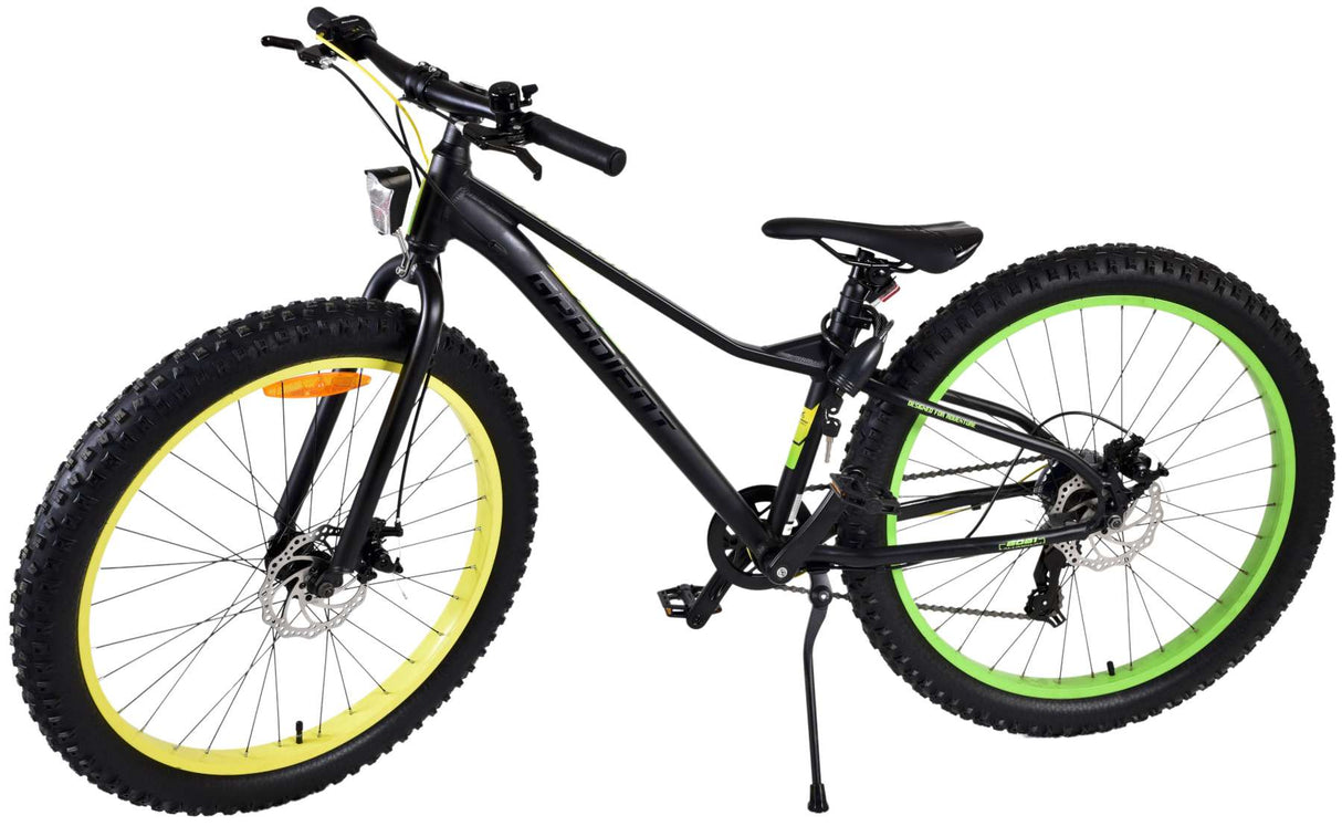 Volare Gradient Kinderfahrrad - Jungen - 26 Zoll - Schwarz Gelb Grün - 7-Gang - Prime Collection