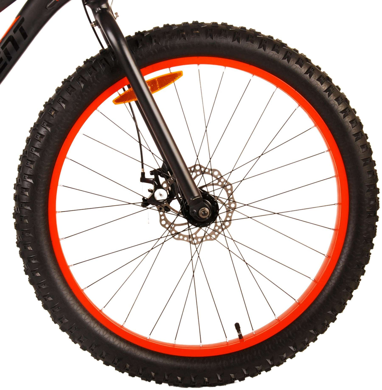 Volare Gradient Kinderfahrrad - Jungen - 26 Zoll - Schwarz Orange - 7-Gang - Prime Collection