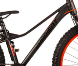Volare Gradient Kinderfahrrad - Jungen - 26 Zoll - Schwarz Orange - 7-Gang - Prime Collection