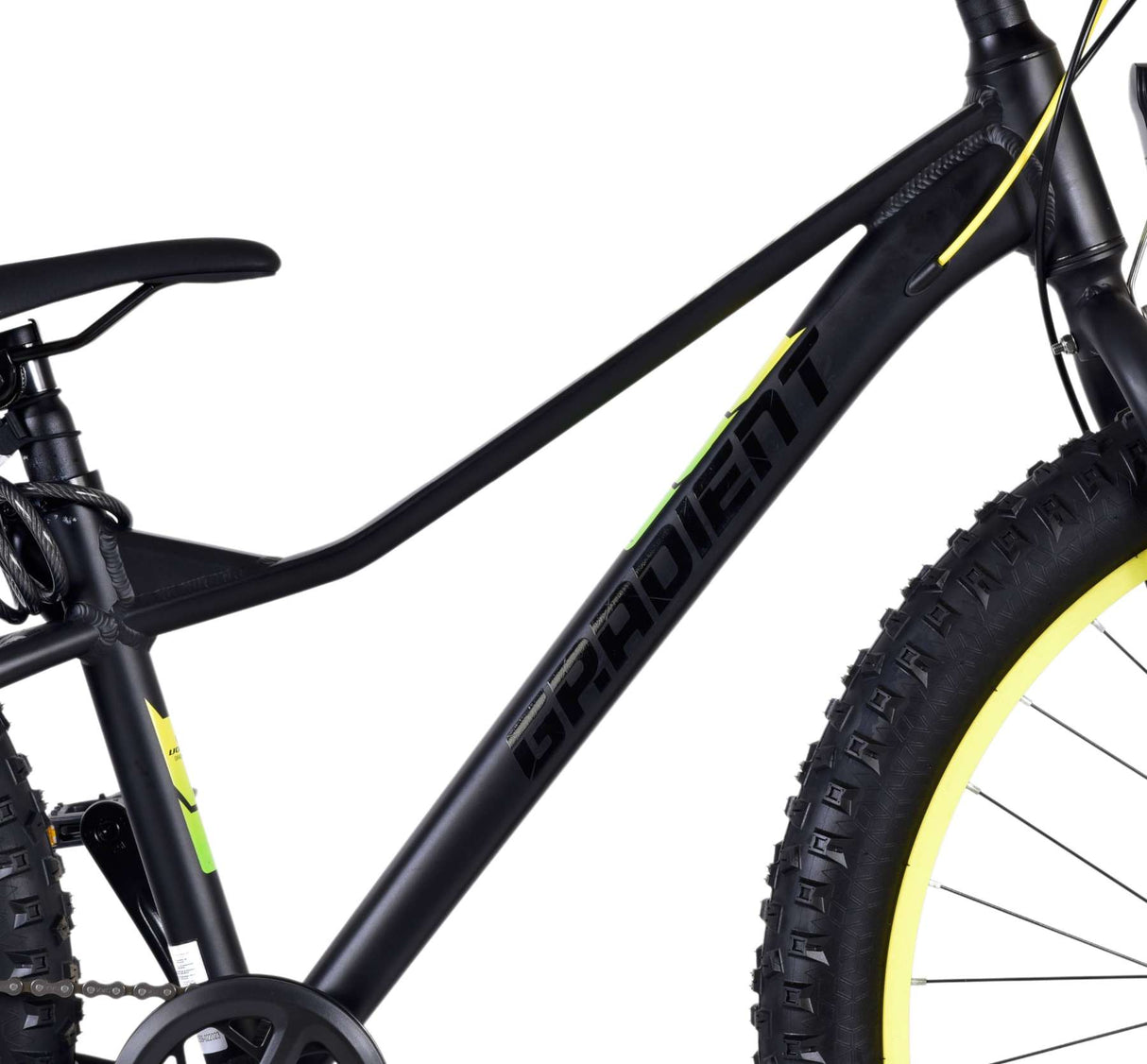 Volare Gradient Kinderfahrrad - Jungen - 26 Zoll - Schwarz Gelb Grün - 7-Gang - Prime Collection