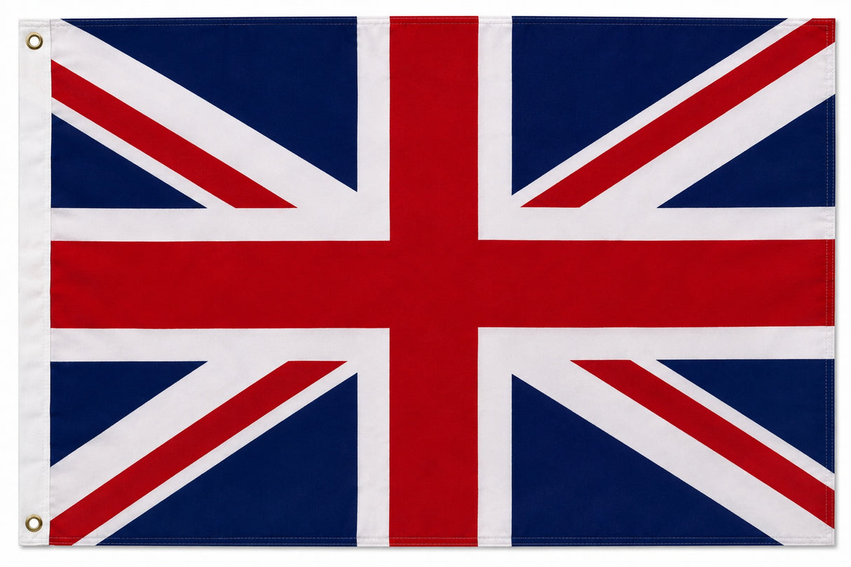 Flagge Grossbritannien / Union Jack 90 x 150 cm Fahne mit 2 Ösen 100g/m² Stoffgewicht