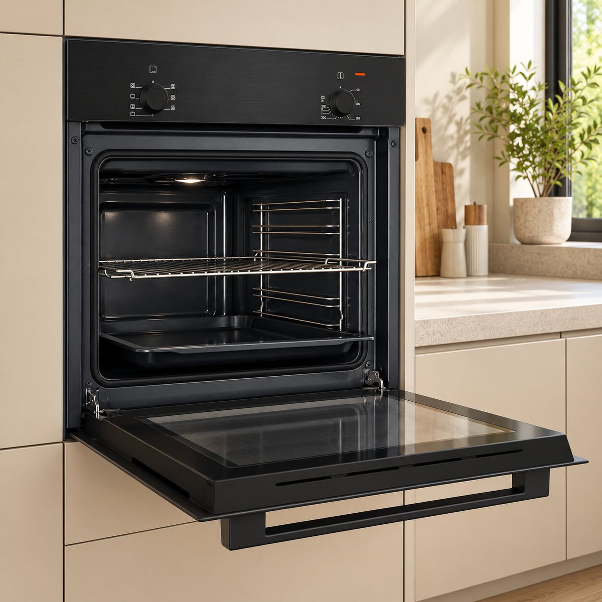 Manolya Bosch Backofen Elektro HBF010BA1 schwarz